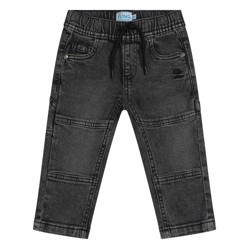 flinq 3311202 W20352 lange broeken Denim black