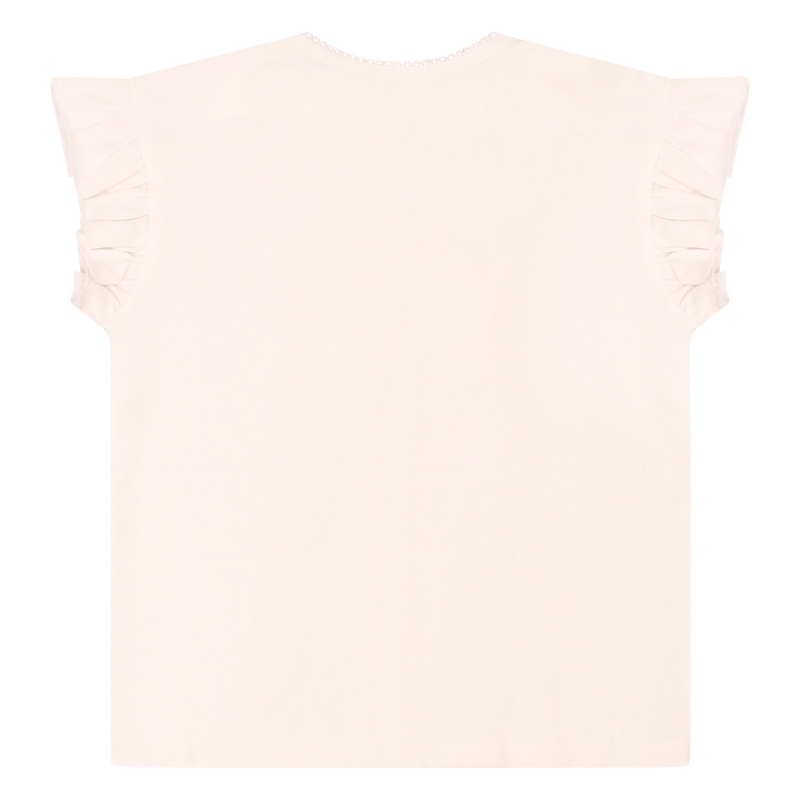 Bakkaboe Blisse Z10398 t-shirts korte mouw Ecru