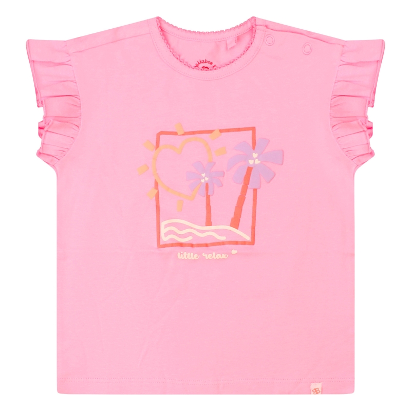 Bakkaboe Blisse Z10398 t-shirts korte mouw Rose