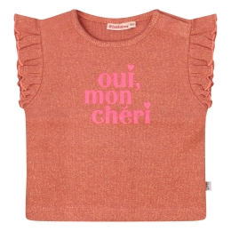 Bakkaboe 3215600 Z10033 baby meisjes T-shirt km Brons