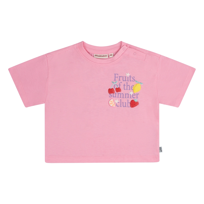 Bakkaboe 3215601 Z10139 t-shirts korte mouw Rose