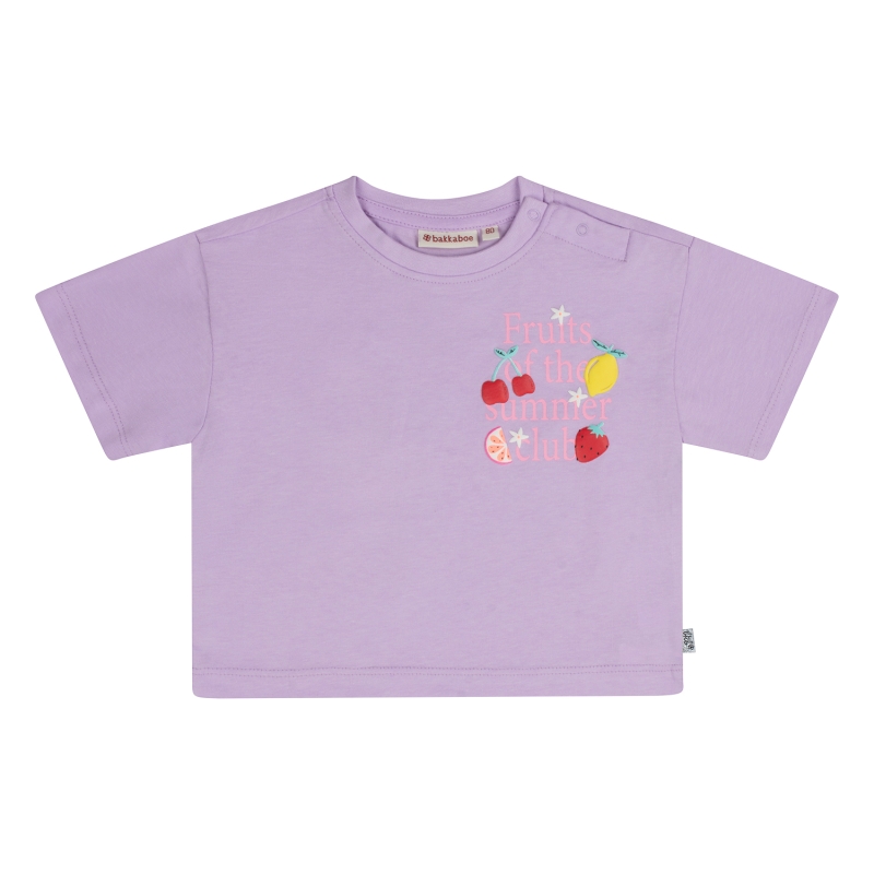 Bakkaboe 3215601 Z10139 t-shirts korte mouw Lila