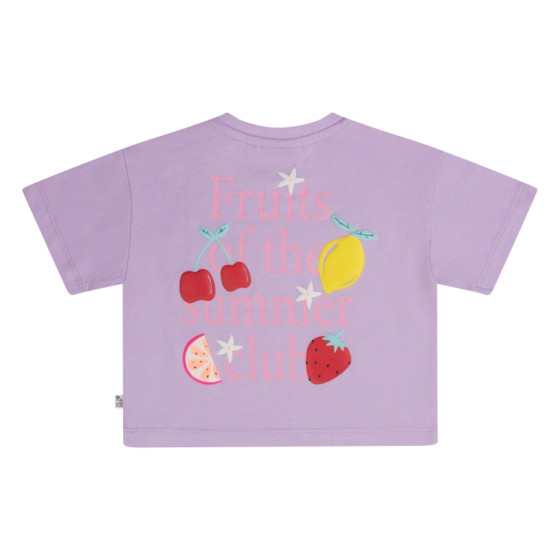 Bakkaboe 3215601 Z10139 t-shirts korte mouw Lila