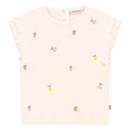 Bakkaboe 3215602 Z10140 baby meisjes T-shirt km Ecru