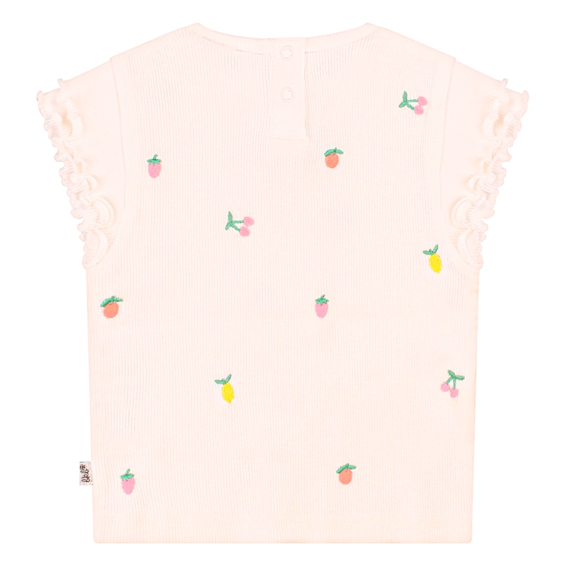 Bakkaboe 3215602 Z10140 t-shirts korte mouw Ecru