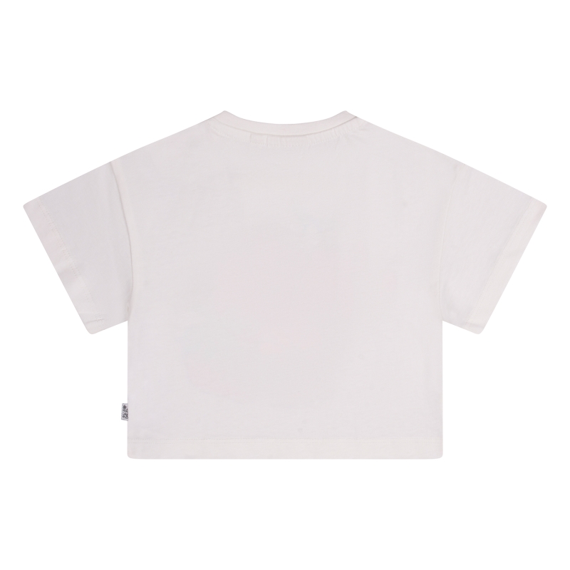 Bakkaboe 3215603 Z10143 t-shirts korte mouw Ecru