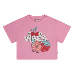 Bakkaboe 3215603 Z10143 baby meisjes T-shirt km Rose