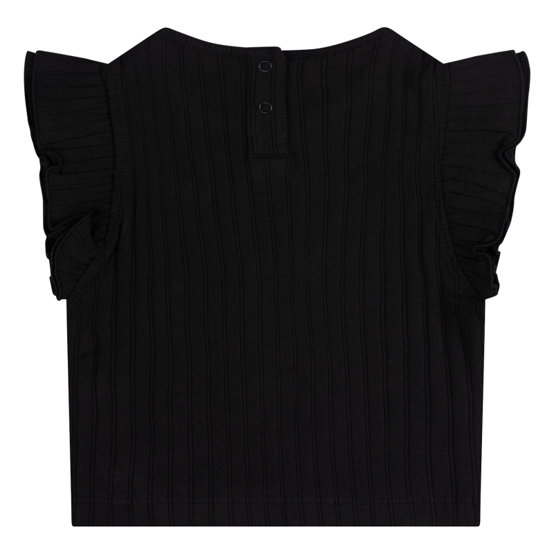 Bakkaboe 3215607 Z10161 t-shirts korte mouw Zwart