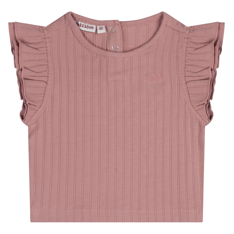 Bakkaboe 3215607 Z10161 t-shirts korte mouw Rose oud