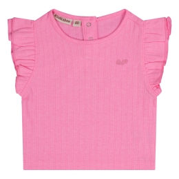 Bakkaboe 3215607 Z10161 baby meisjes T-shirt km Rose fel