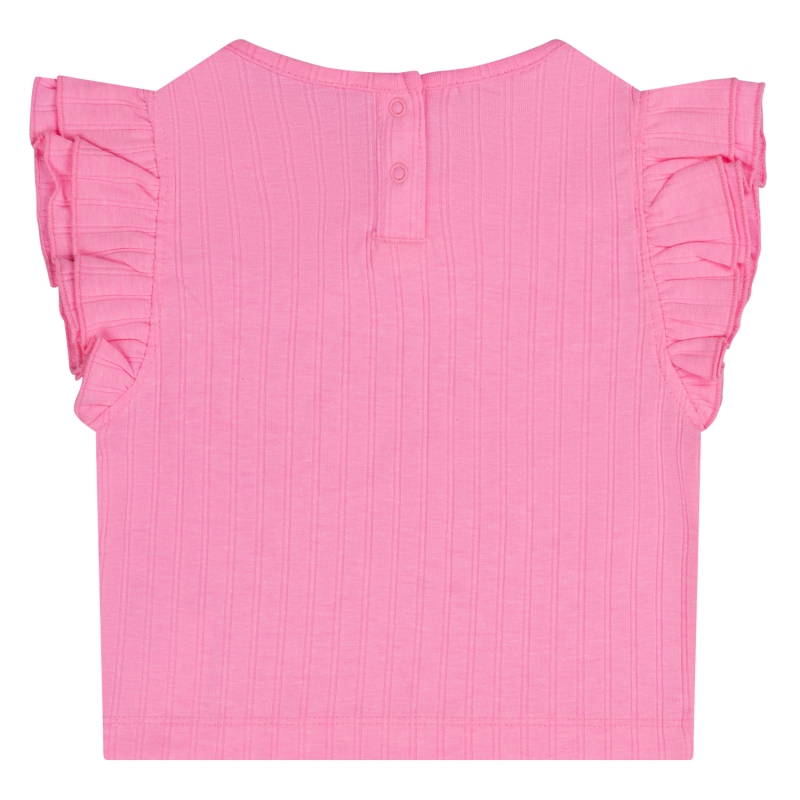 Bakkaboe 3215607 Z10161 t-shirts korte mouw Rose fel