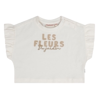 Bakkaboe 3215608 Z10162 t-shirts korte mouw Ecru