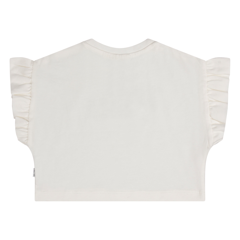 Bakkaboe 3215608 Z10162 t-shirts korte mouw Ecru