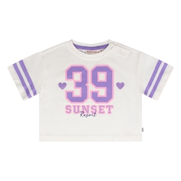 Bakkaboe 3215610 Z10174 baby meisjes T-shirt km Lila