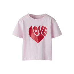 name it NMFBLOVE SS NREG TOP BOX baby meisjes T-shirt km Purple