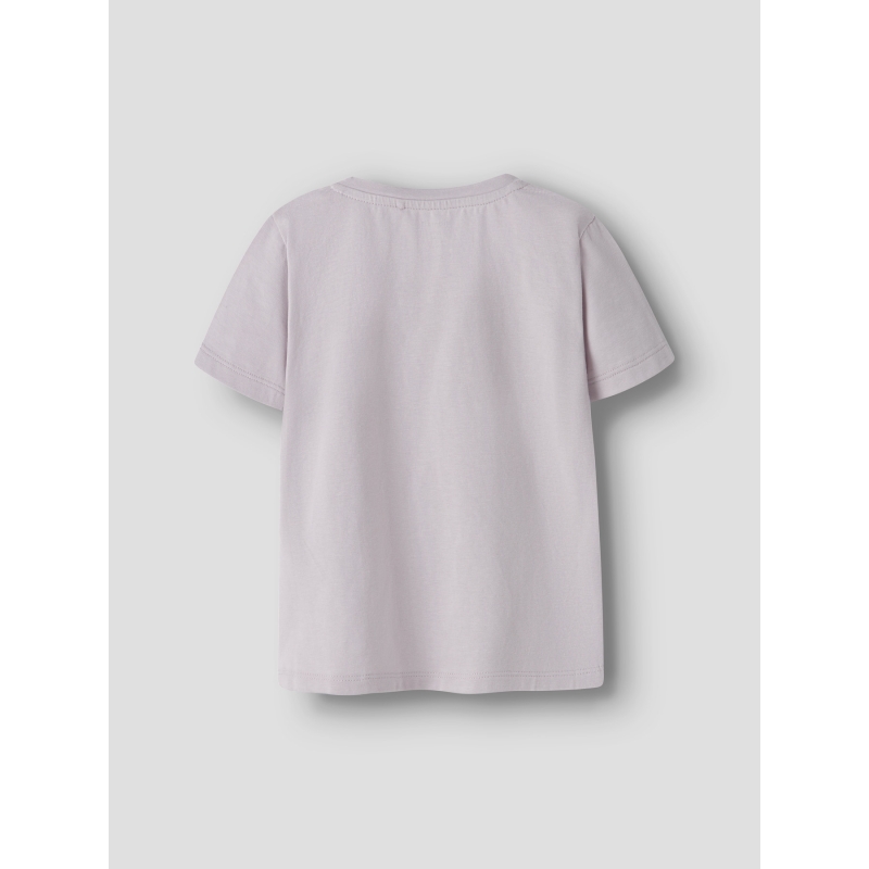 name it NMFBEARTA SS TOP BOX t-shirts korte mouw Purple