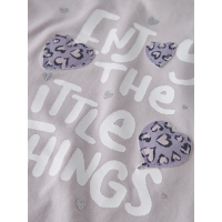 name it NMFBEARTA SS TOP BOX t-shirts korte mouw Purple