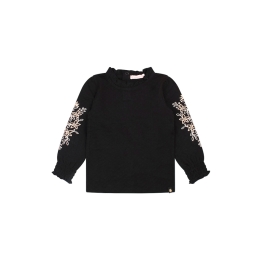 Bakkaboe Olivia baby W10238 baby meisjes Baby meisjes T-shirt lm Zwart