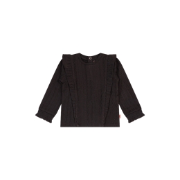 Bakkaboe 3115600 W10174 baby meisjes Baby meisjes T-shirt lm Zwart