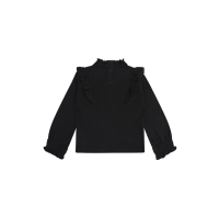 Bakkaboe 3115605 W10192 t-shirts lange mouw Zwart