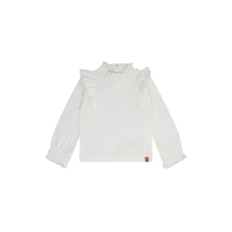 Bakkaboe 3115605 W10192 baby meisjes Baby meisjes T-shirt lm Ecru