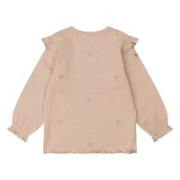 bakkaboe newborn Fieke Z10402 t-shirts lange mouw Zand