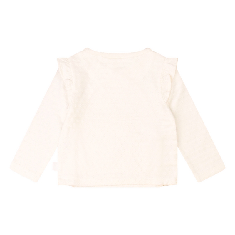 bakkaboe newborn Vera Z10404 t-shirts lange mouw Ecru