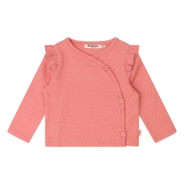 bakkaboe newborn Vera Z10404 baby meisjes T-shirt lm Rose oud