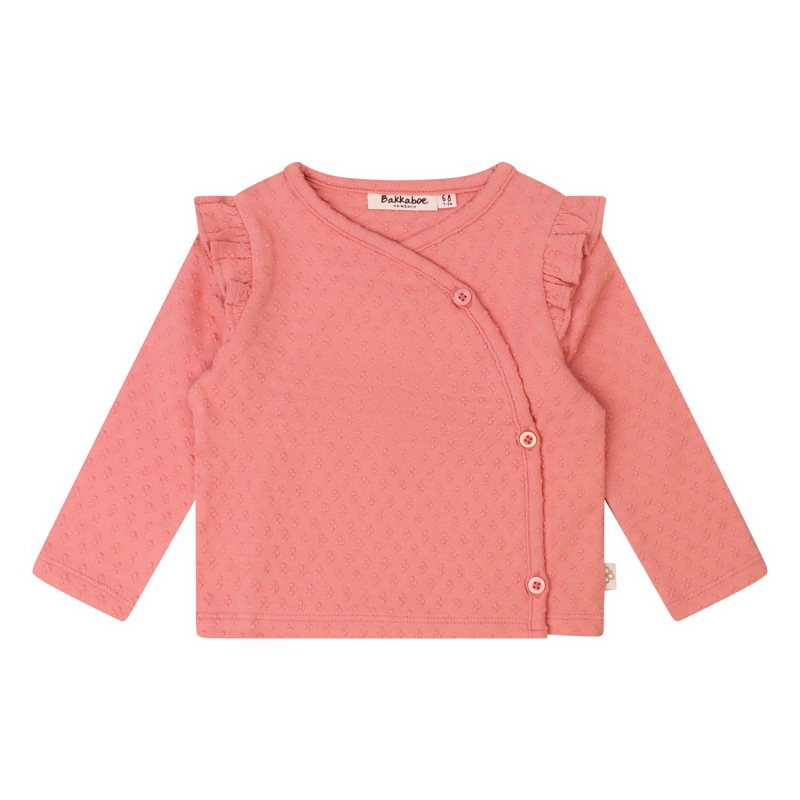 bakkaboe newborn Vera Z10404 t-shirts lange mouw Rose oud