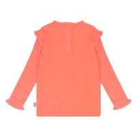 Bakkaboe 3215609 Z10163 t-shirts lange mouw koraal neon