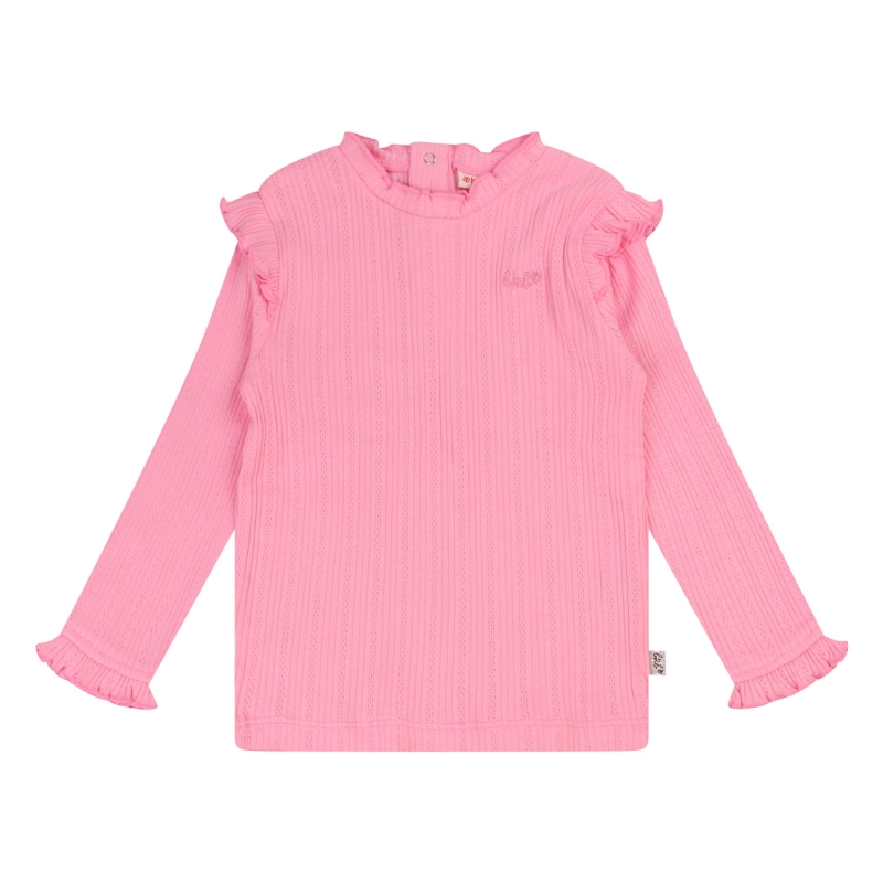 Bakkaboe 3215609 Z10163 t-shirts lange mouw Rose