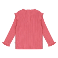 Bakkaboe 3215609 Z10163 t-shirts lange mouw Rood licht