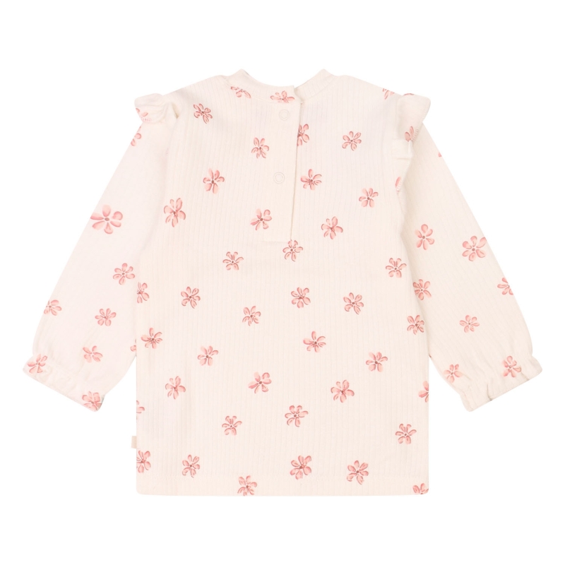 bakkaboe newborn 3216600 Z10114 t-shirts lange mouw Ecru