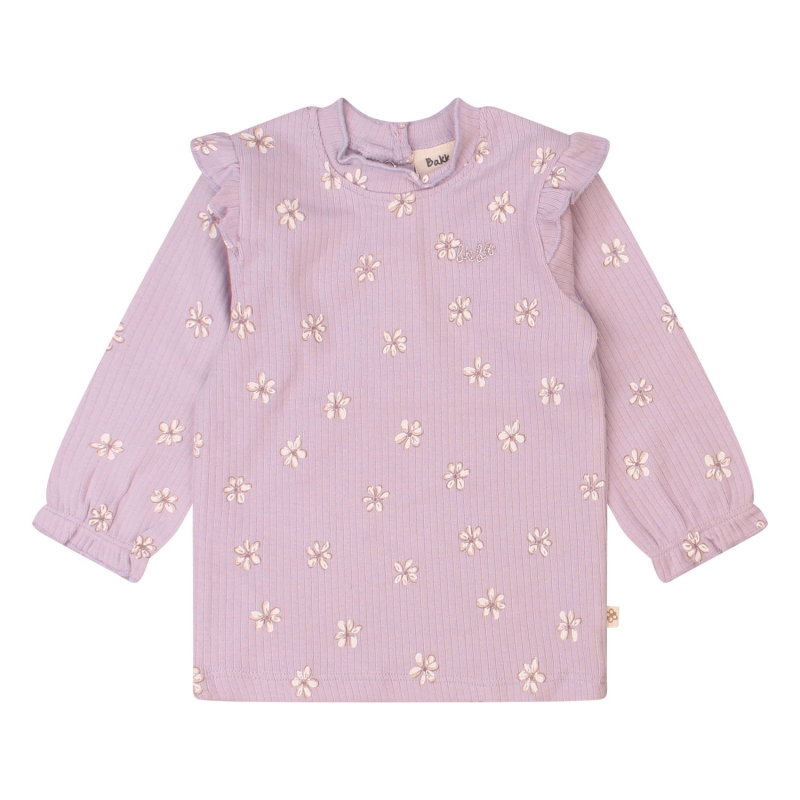 bakkaboe newborn 3216600 Z10114 t-shirts lange mouw Lila