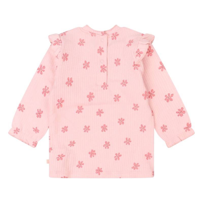 bakkaboe newborn 3216600 Z10114 t-shirts lange mouw Rose