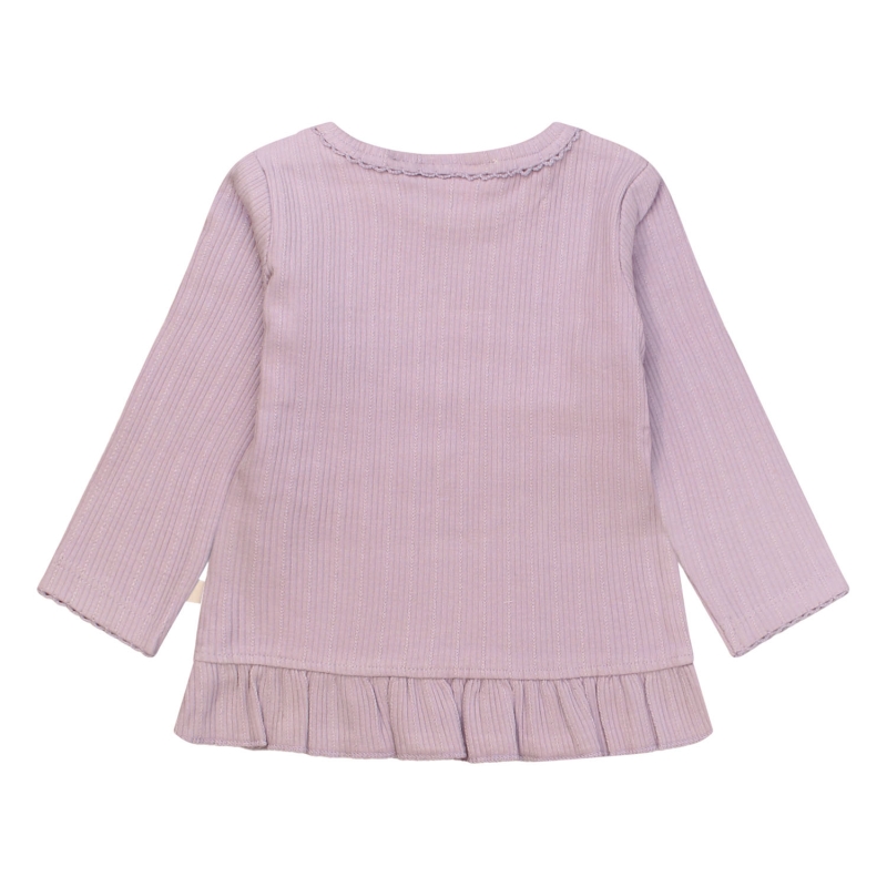bakkaboe newborn 3216602 Z10126 t-shirts lange mouw Lila