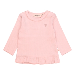 bakkaboe newborn 3216602 Z10126 baby meisjes T-shirt lm Rose