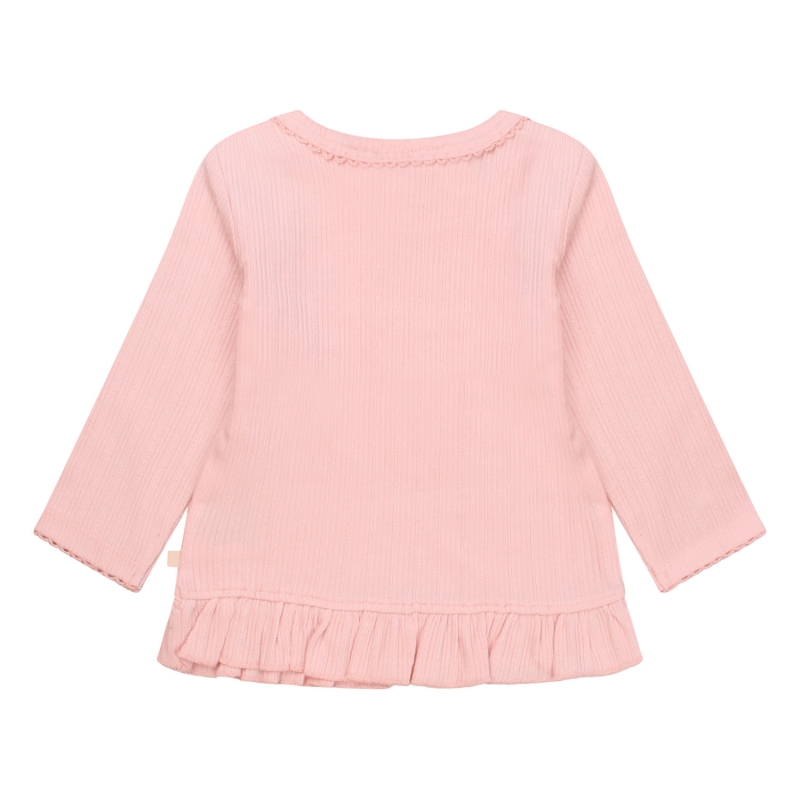 bakkaboe newborn 3216602 Z10126 t-shirts lange mouw Rose