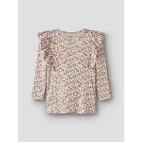 name it NMFLIANNA XSL LS TOP t-shirts lange mouw White