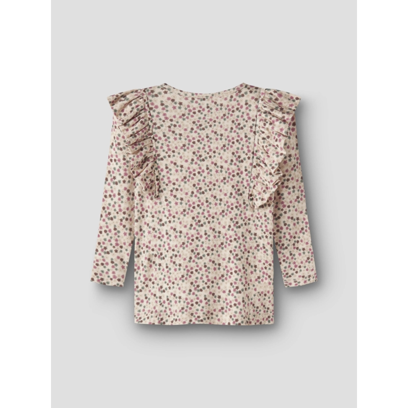 name it NMFLIANNA XSL LS TOP t-shirts lange mouw White