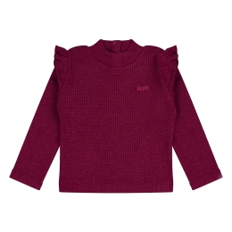 Bakkaboe 3315600 W20170 baby meisjes T-shirts lange mouwen Wijnrood