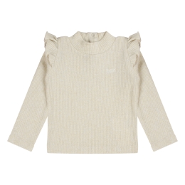 Bakkaboe 3315600 W20170 baby meisjes T-shirts lange mouwen Cream