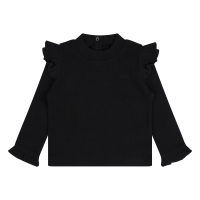 Bakkaboe 3315601 W20171 t-shirts lange mouw Zwart