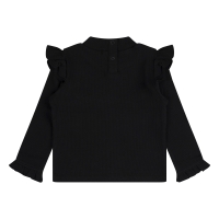Bakkaboe 3315601 W20171 t-shirts lange mouw Zwart