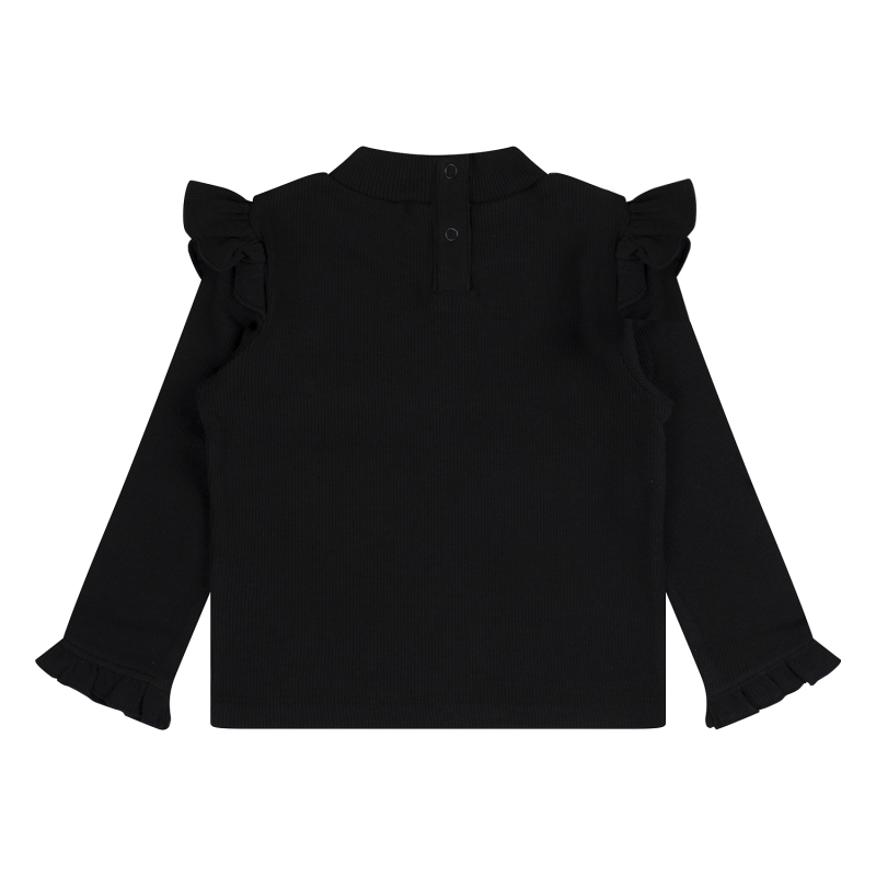 Bakkaboe 3315601 W20171 t-shirts lange mouw Zwart