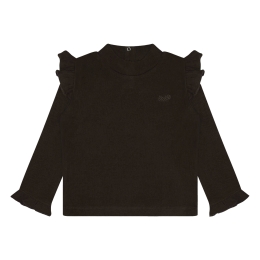 Bakkaboe 3315601 W20171 baby meisjes T-shirt lm Bruin donker