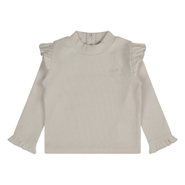 Bakkaboe 3315601 W20171 baby meisjes T-shirt lm Cream