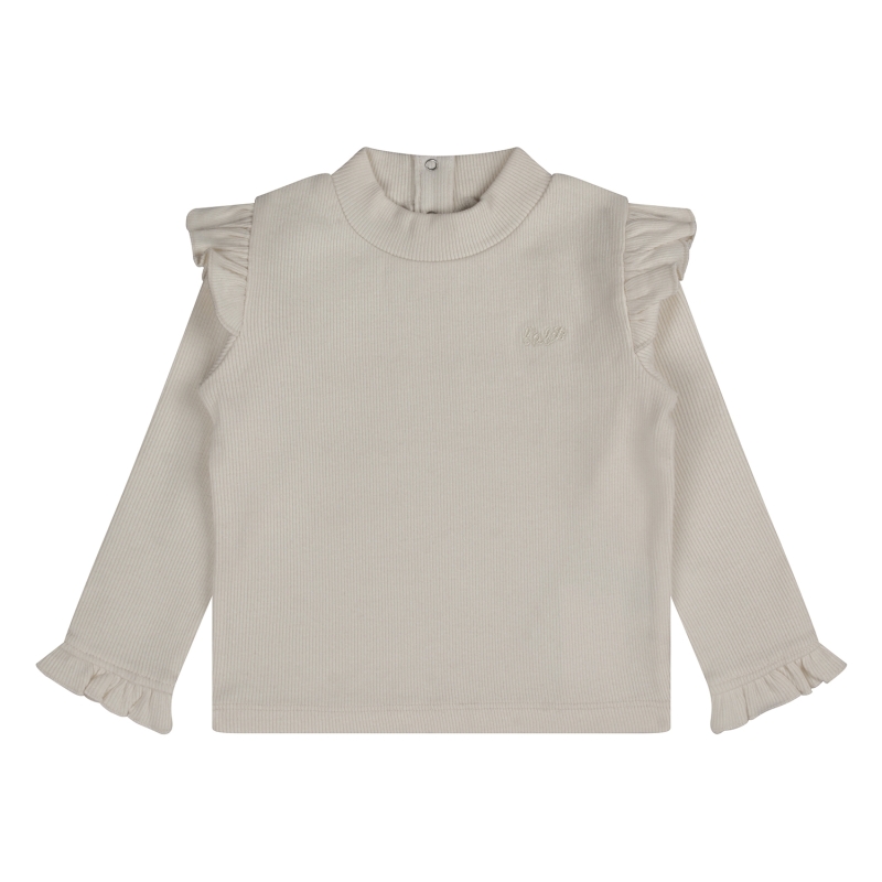 Bakkaboe 3315601 W20171 t-shirts lange mouw Cream