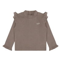 Bakkaboe 3315601 W20171 t-shirts lange mouw Taupe