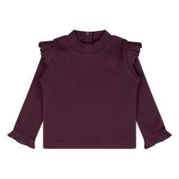 Bakkaboe 3315601 W20171 baby meisjes T-shirt lm Wijnrood